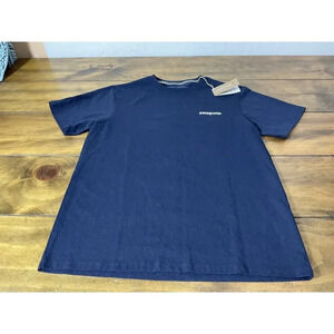Patagonia Fitz Roy Icon Responsibili-Tee Classic Navy Blue Size XS NWT